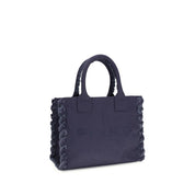PINKO Blue Canvas Shoulder Bag
