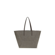 Brunello Cucinelli Brown Nylon Shoulder Bag