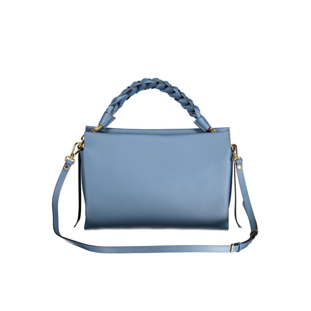 Coccinelle Blu Leather Handbag