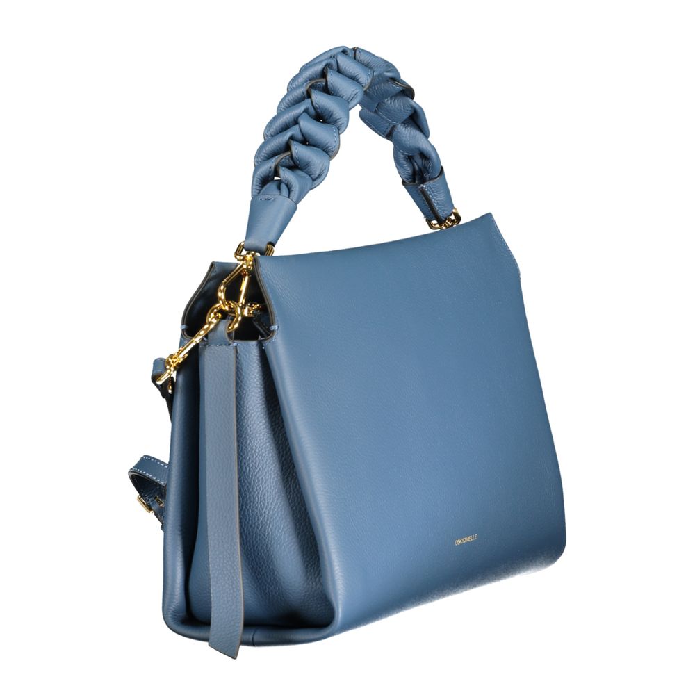 Coccinelle Blu Leather Handbag