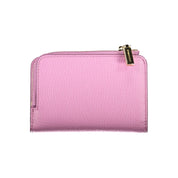 Coccinelle Purple Metallic Leather Wallet