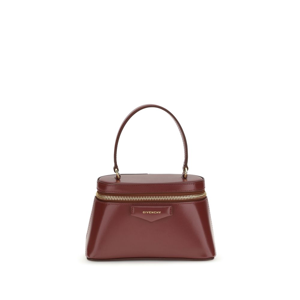 Givenchy Bordeaux Calf Leather Antigona Mini Handbag