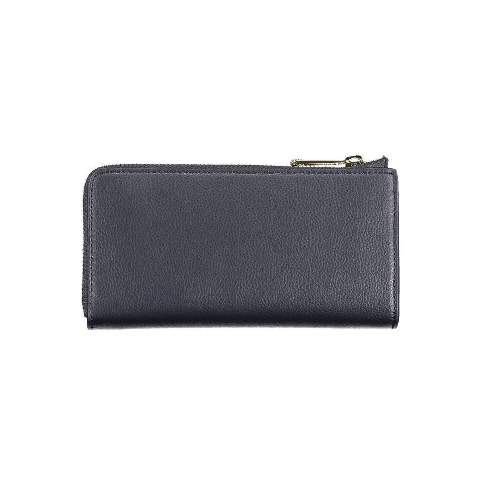 Tommy Hilfiger Blue Polyurethane Wallet