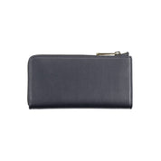 Tommy Hilfiger Blue Polyurethane Wallet