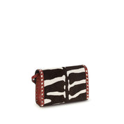 Valentino Garavani Multicolor Calf Leather Shoulder Bag