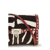 Valentino Garavani Multicolor Calf Leather Shoulder Bag