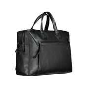 Piquadro Black Leather Briefcase