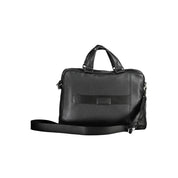 Piquadro Black Leather Briefcase