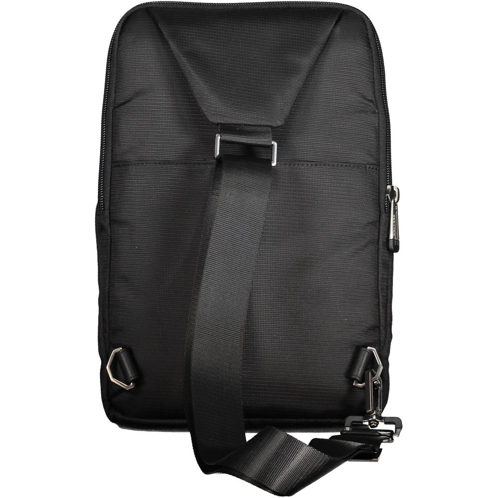 Piquadro Nero ECONYL Shoulder Bag