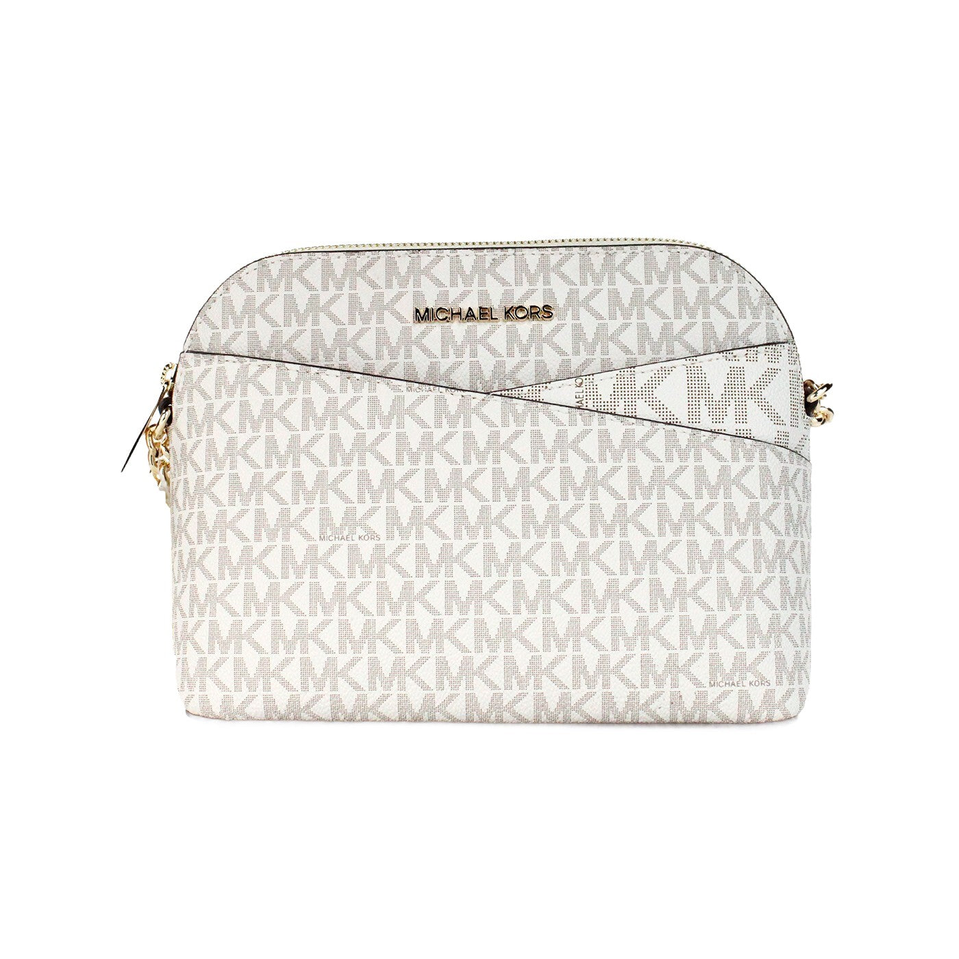 Michael Kors Vanilla PVC Crossbody Bag