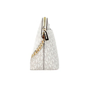 Michael Kors Vanilla PVC Crossbody Bag