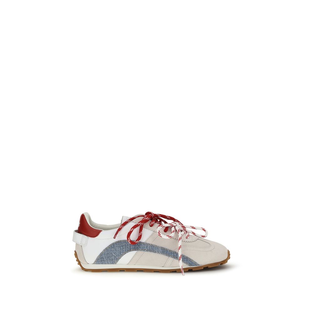 Dsquared² Multicolor Calf Leather Low Top Sneakers