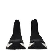 Jimmy Choo Black Fabric Ankle Boots