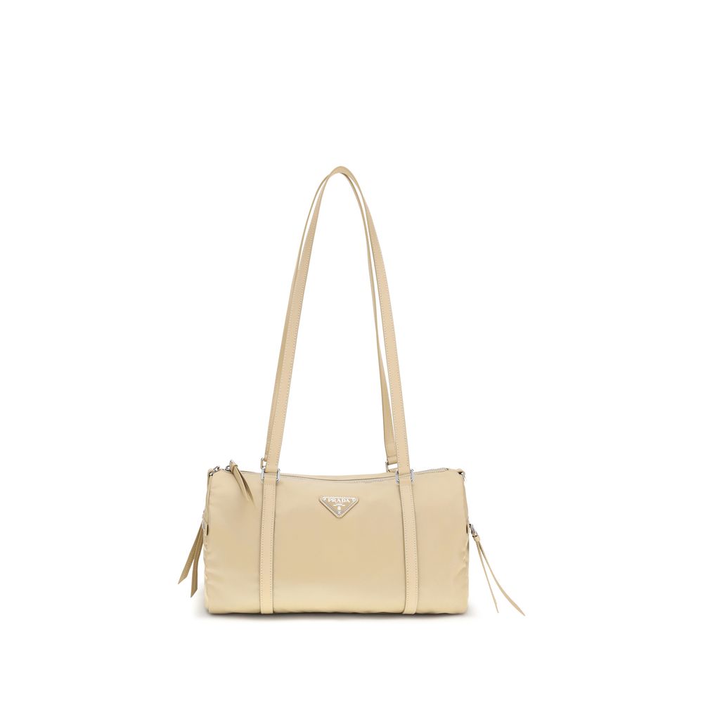 Prada Beige Re-Nylon Shoulder Bag