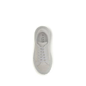 Casadei White Calf Leather Chunky Sneakers