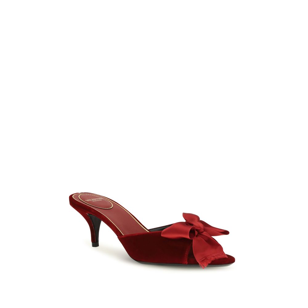 Valentino Garavani Multicolor Calf Leather Flat Sandals