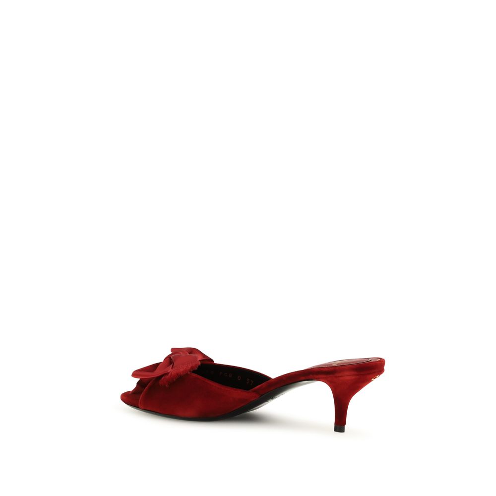 Valentino Garavani Multicolor Calf Leather Flat Sandals