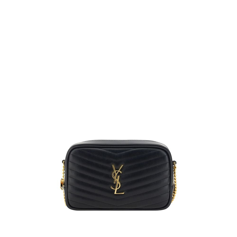 Saint Laurent Black Calfskin Mini Shoulder Bag