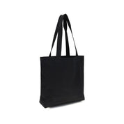 Maison Kitsuné Black Canvas Tote Bag