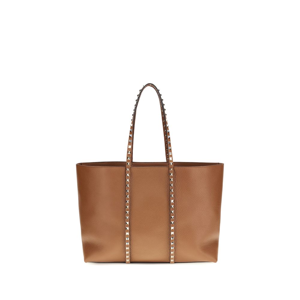 Valentino Garavani Garnet Calf Leather Shoulder Bag