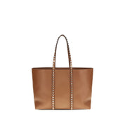 Valentino Garavani Garnet Calf Leather Shoulder Bag