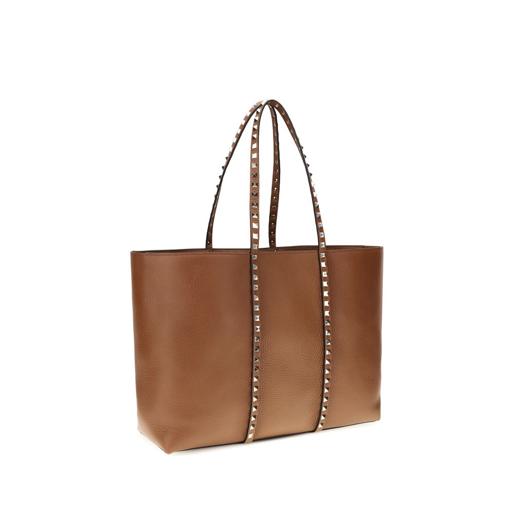 Valentino Garavani Garnet Calf Leather Shoulder Bag