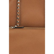 Valentino Garavani Garnet Calf Leather Shoulder Bag