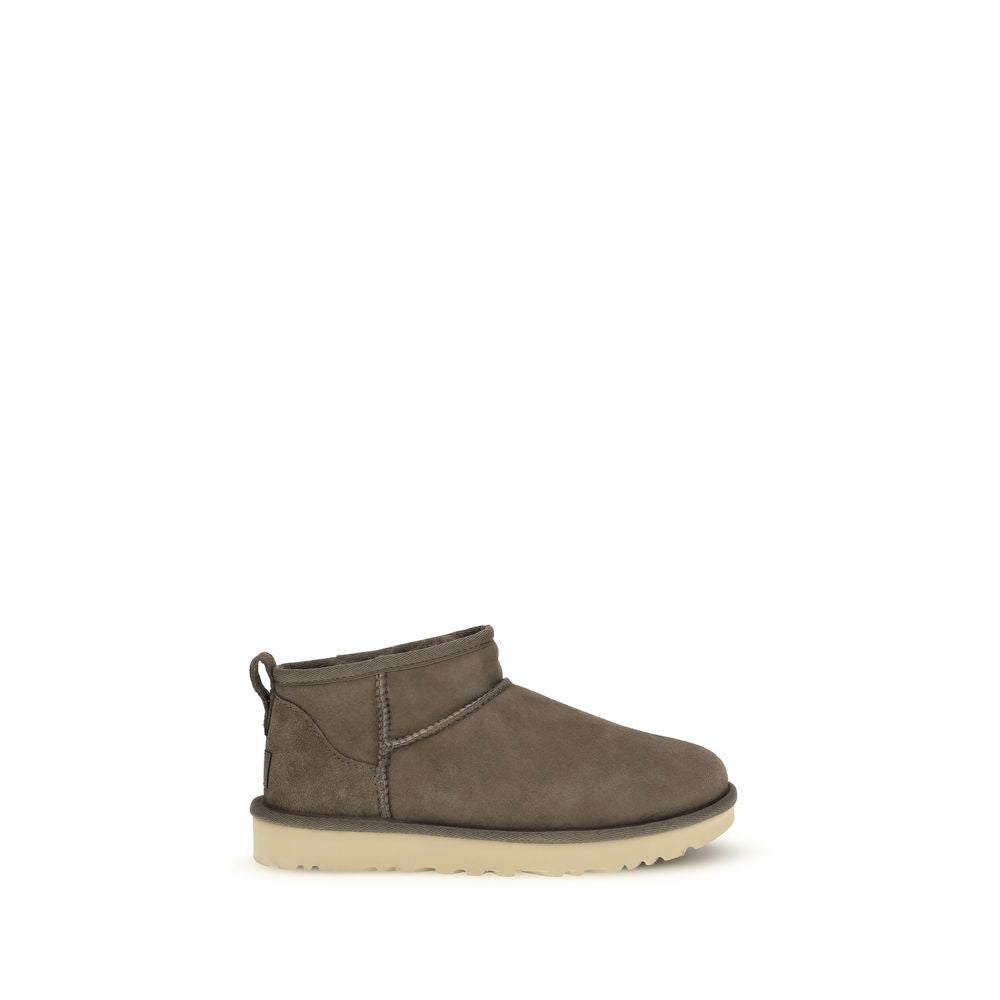UGG Brown Sheepskin Ankle Boots