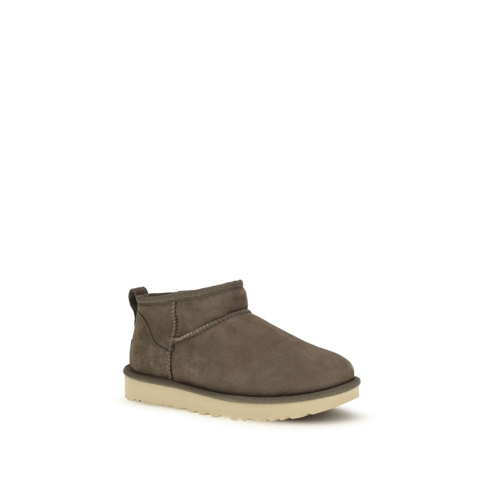 UGG Brown Sheepskin Ankle Boots