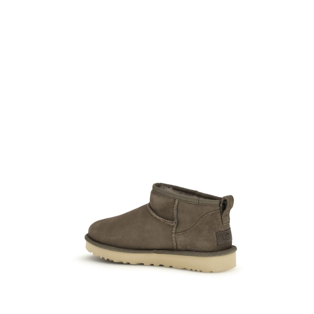 UGG Brown Sheepskin Ankle Boots