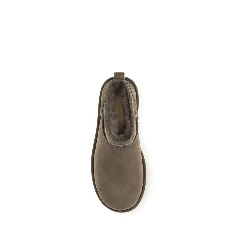 UGG Brown Sheepskin Ankle Boots