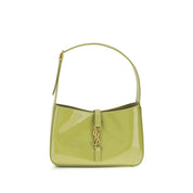 Saint Laurent Bicolor Calf Leather Shoulder Bag