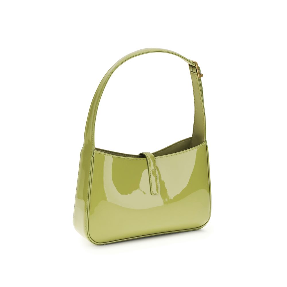 Saint Laurent Bicolor Calf Leather Shoulder Bag