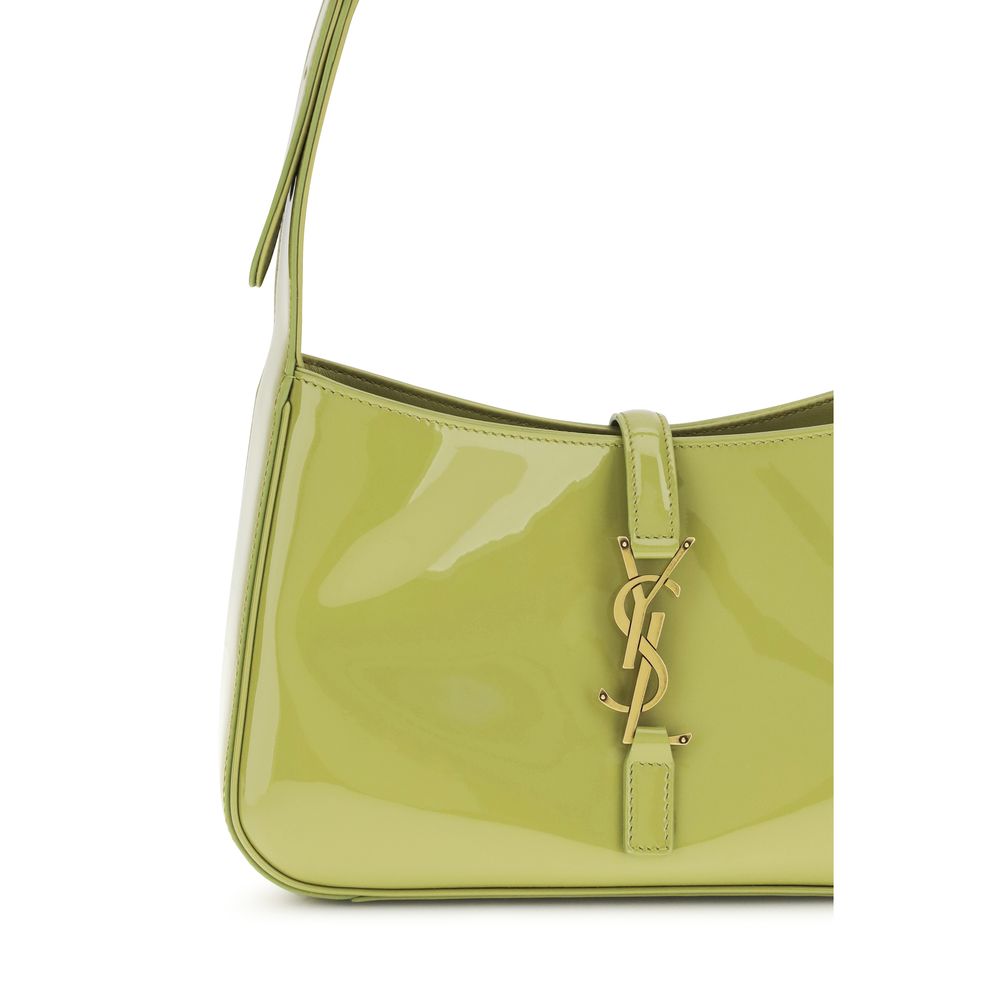 Saint Laurent Bicolor Calf Leather Shoulder Bag
