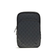 Gucci Black Canvas Shoulder Bag