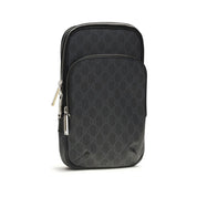 Gucci Black Canvas Shoulder Bag