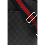 Gucci Black Canvas Shoulder Bag
