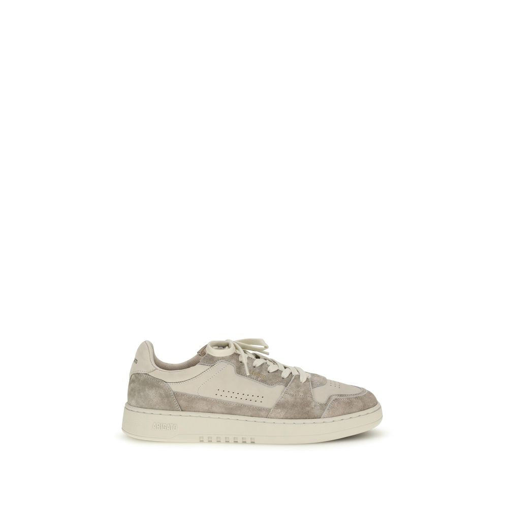 Axel Arigato Gray Calf Leather Low Top Sneakers