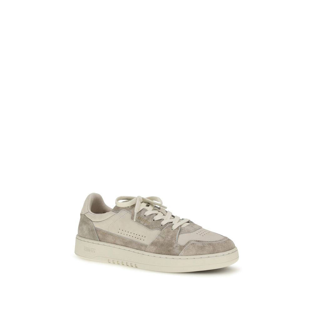 Axel Arigato Gray Calf Leather Low Top Sneakers