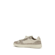 Axel Arigato Gray Calf Leather Low Top Sneakers