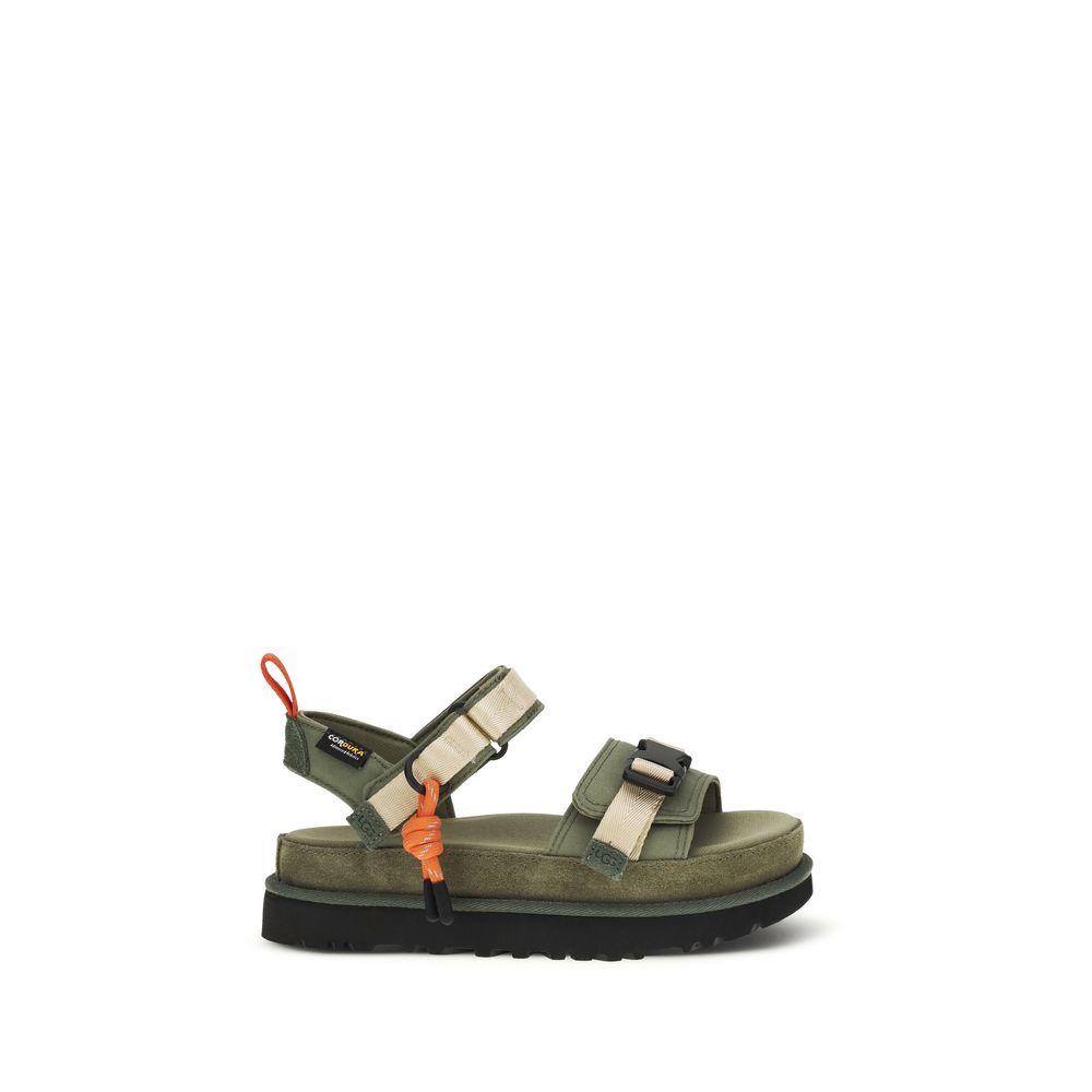 UGG Bicolor Cordura® Flat Sandals