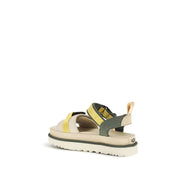 UGG Beige Cordura® Flat Sandals
