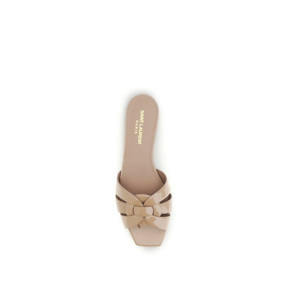 Saint Laurent Multicolor Patent Calf Leather Sandals