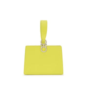 Ferragamo Bicolor Calf Leather Clutch Bag