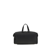 Fendi Garnet Calf Leather Travel Duffle Bag