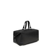 Fendi Garnet Calf Leather Travel Duffle Bag