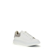 Alexander McQueen White Calf Leather Chunky Sneakers