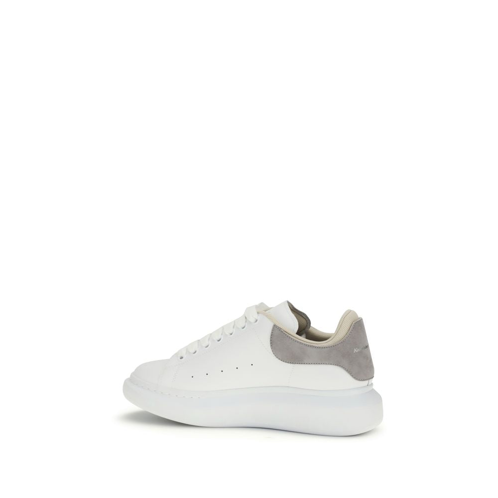 Alexander McQueen White Calf Leather Chunky Sneakers