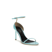 Tom Ford Blue Calf Leather Stiletto Heel Sandals