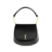 Saint Laurent Black Calf Leather Handbag